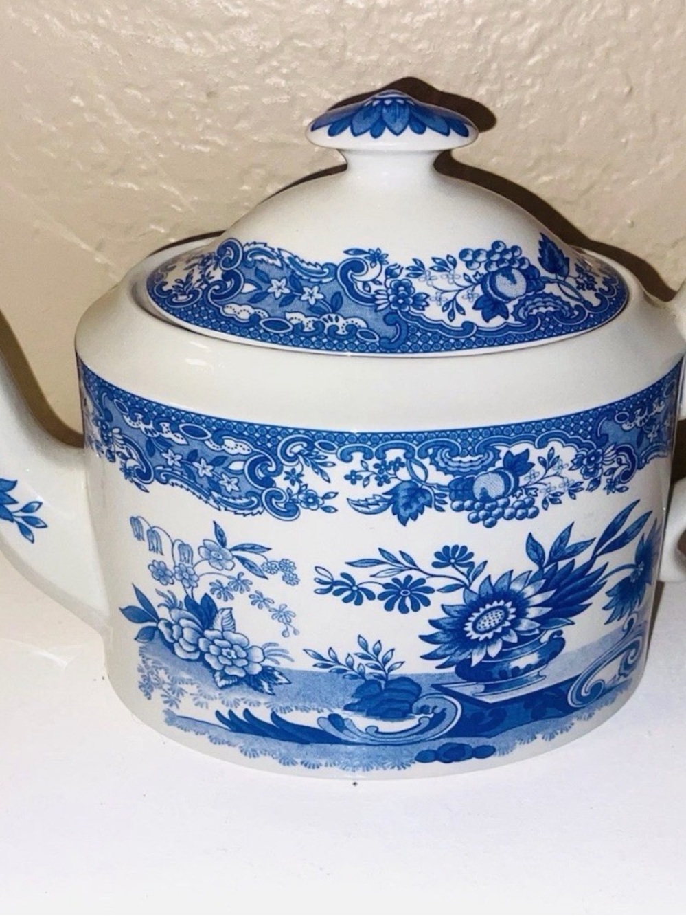 Spode Blue Room Collection- May Porcelain Teapot - New Never Used